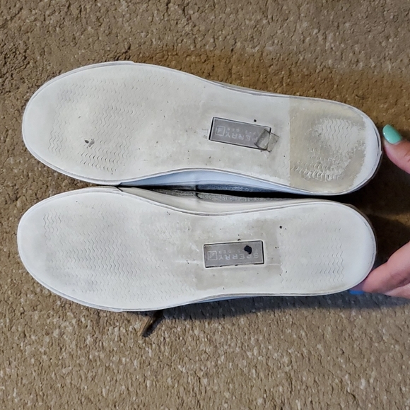 Sperry Top Sider Boat Shoes with Sequin - Picture 3 of 6